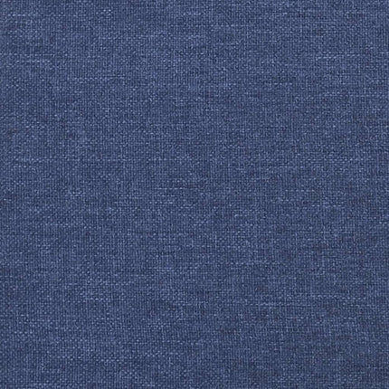 Letto a Molle con Materasso e LED Blu 120x190 cm in Tessuto