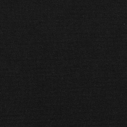 Letto a Molle con Materasso e LED Nero 120x190 cm in Tessuto