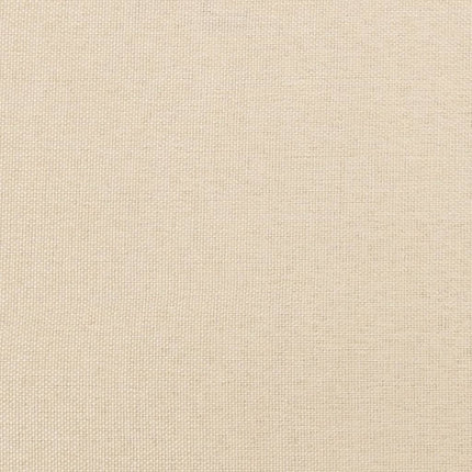 Giroletto a Molle con Materasso Crema 120x190 cm in Tessuto