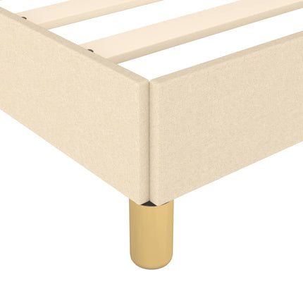 Giroletto senza Materasso Crema 120x190cm in Tessuto