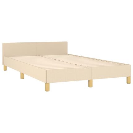 Giroletto senza Materasso Crema 120x190cm in Tessuto