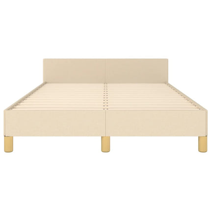 Giroletto senza Materasso Crema 120x190cm in Tessuto