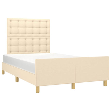 Giroletto senza Materasso Crema 120x190cm in Tessuto
