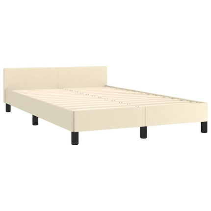 Giroletto senza Materasso Crema 120x190 cm Similpelle