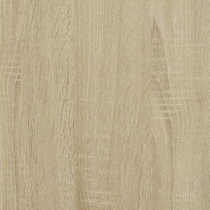 Giroletto Rovere Sonoma 90x190cm in Legno Multistrato e Metallo