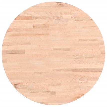 Tavolino da Bar Ã˜50x90,5 cm in Legno Massello di Faggio