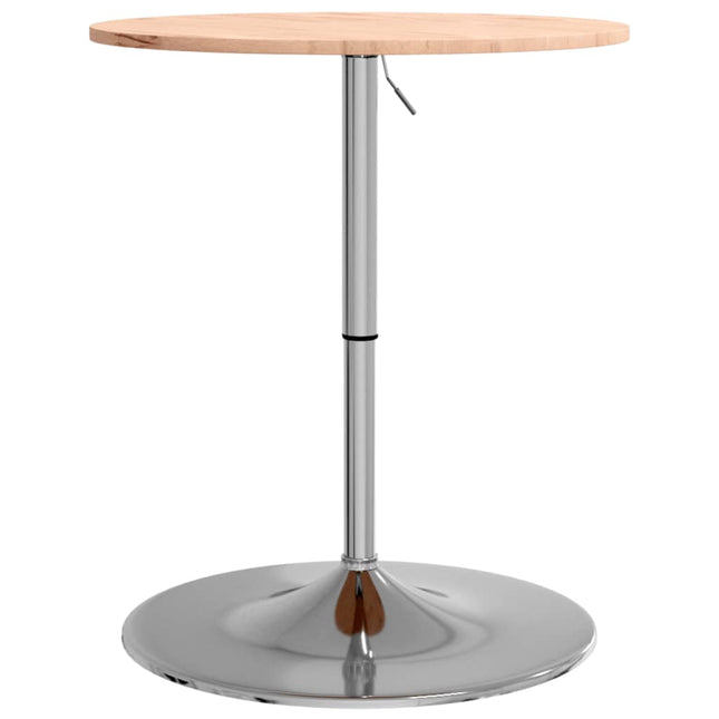 Tavolino da Bar Ø60x89,5 cm in Legno Massello di Faggio
