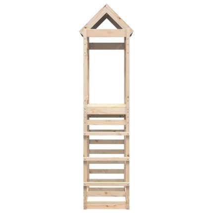 Torre da Gioco con Arrampicata 85x52,5x239 cm Massello Pino