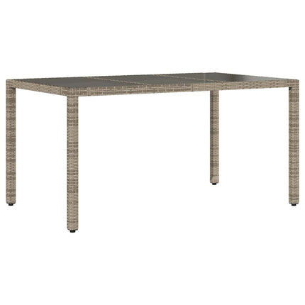 Set BistrÃ² da Giardino 5 pz con Cuscini in Polyrattan Grigio