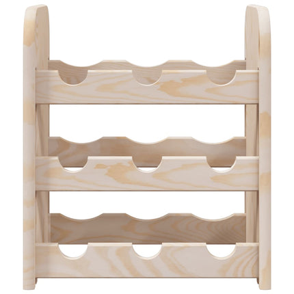 Portavini 33x25x37 cm in Legno Massello di Pino