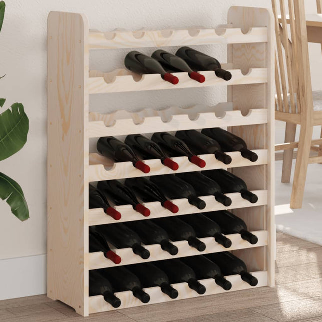 Portavini 67,5x25x87 cm in Legno Massello di Pino