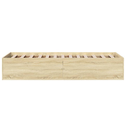 Giroletto senza Materasso Rovere Sonoma 75x190 cm in Truciolato