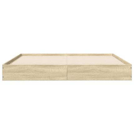 Giroletto senza Materasso Rovere Sonoma 120x200cm in Truciolato