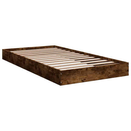 Giroletto senza Materasso Rovere Fumo 100x200 cm in Truciolato