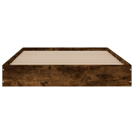 Giroletto senza Materasso Rovere Fumo 100x200 cm in Truciolato