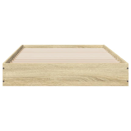 Giroletto senza Materasso Rovere Sonoma 75x190 cm in Truciolato