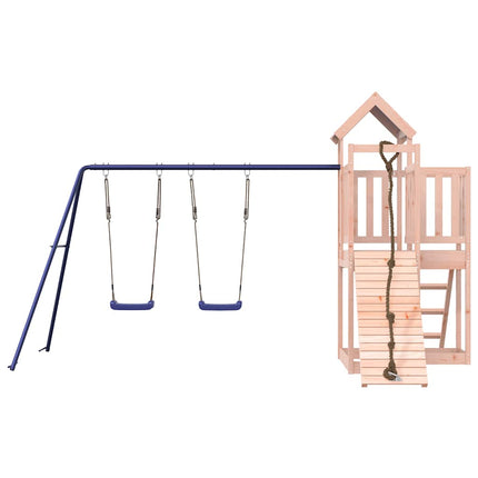 Set da Gioco da Esterno in Legno Massello di Douglas