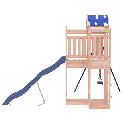 Set da Gioco da Esterno in Legno Massello di Douglas