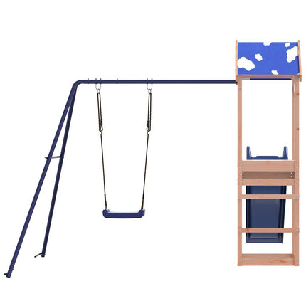 Set da Gioco da Esterno in Legno Massello di Douglas