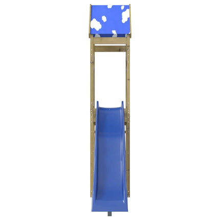 Set da Gioco da Esterno in Legno di Pino Impregnato