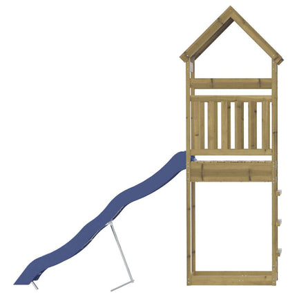 Set da Gioco da Esterno in Legno di Pino Impregnato