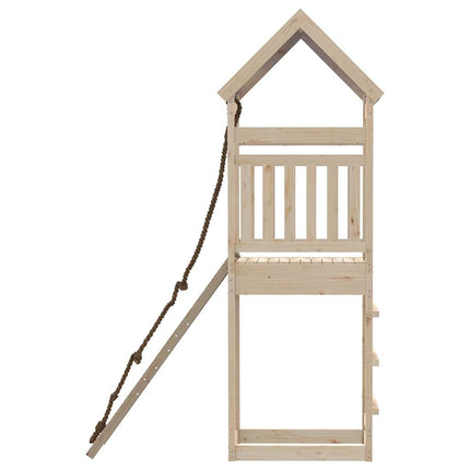 Set da Gioco da Esterno in Legno Massello di Pino
