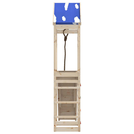 Set da Gioco da Esterno in Legno Massello di Pino
