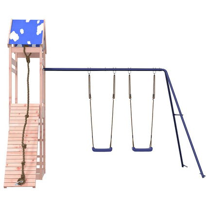 Set da Gioco da Esterno in Legno Massello di Douglas