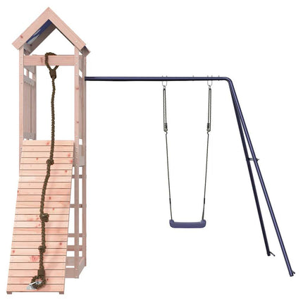 Set da Gioco da Esterno in Legno Massello di Douglas