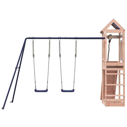 Set da Gioco da Esterno in Legno Massello di Douglas