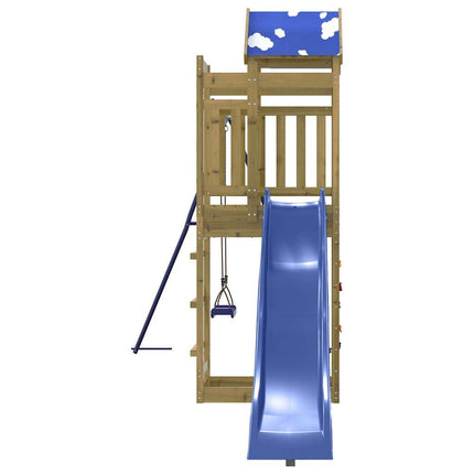 Set da Gioco da Esterno in Legno di Pino Impregnato