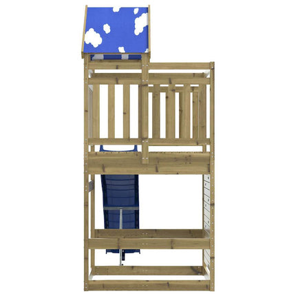 Set da Gioco da Esterno in Legno di Pino Impregnato