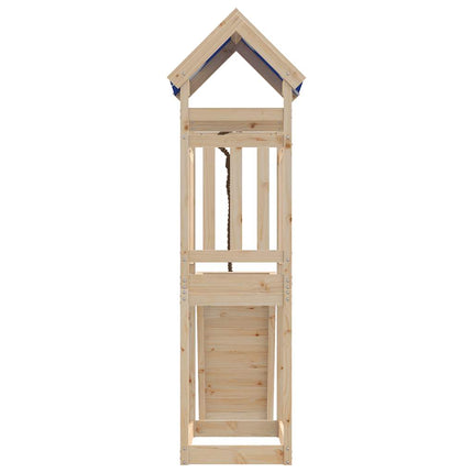 Set da Gioco da Esterno in Legno Massello di Pino