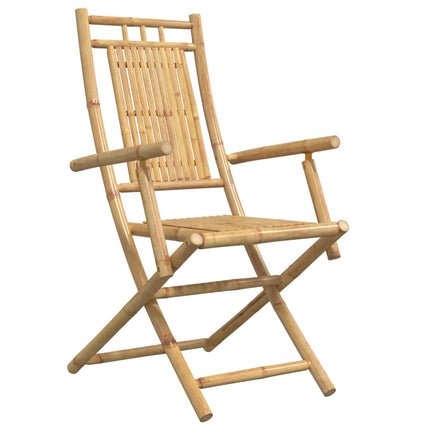 Sedie da Giardino Pieghevoli 8 pz 53x66x99 cm in BambÃƒÂ¹