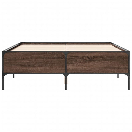 Giroletto Rovere Marrone 135x190cm in Legno Multistrato Metallo