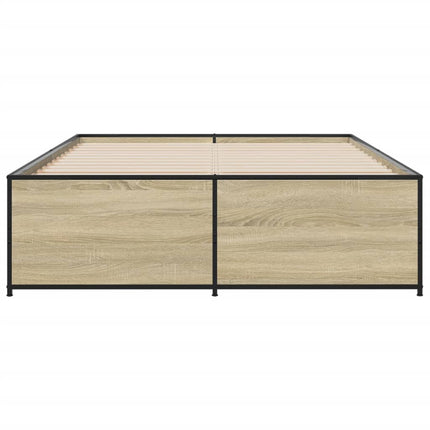 Giroletto Rovere Sonoma 140x190 cm in Legno Multistrato Metallo