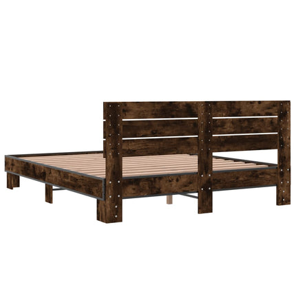 Giroletto Rovere Fumo 150x200 cm in Legno Multistrato Metallo