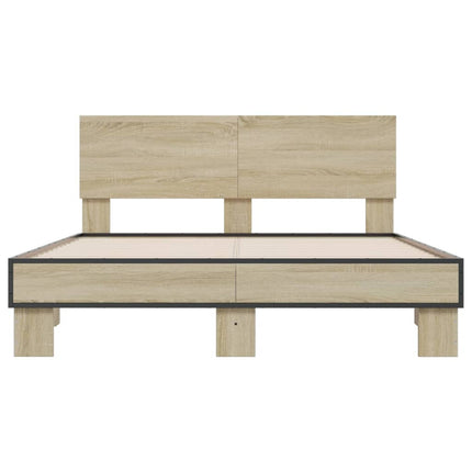 Giroletto Rovere Sonoma 140x200 cm in Legno Multistrato Metallo