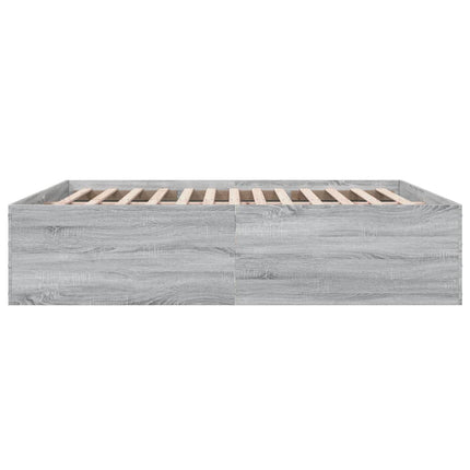 Giroletto Grigio Sonoma 180x200 cm in Legno Multistrato