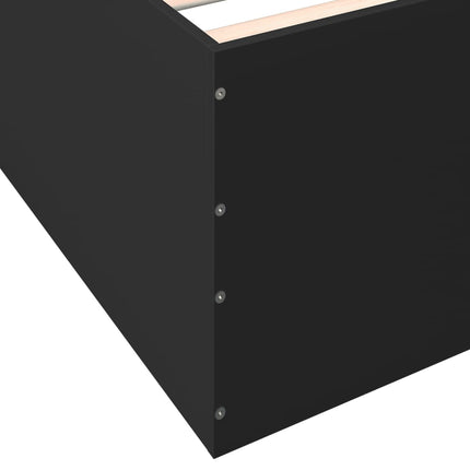 Giroletto Nero 75x190 cm in Legno Multistrato