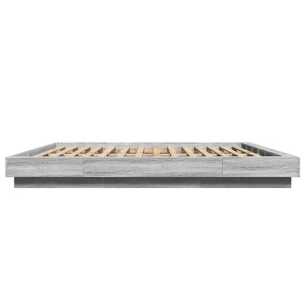 Giroletto Grigio Sonoma 200x200 cm in Legno Multistrato
