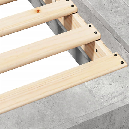 Giroletto Grigio Cemento 160x200 cm in Legno Multistrato