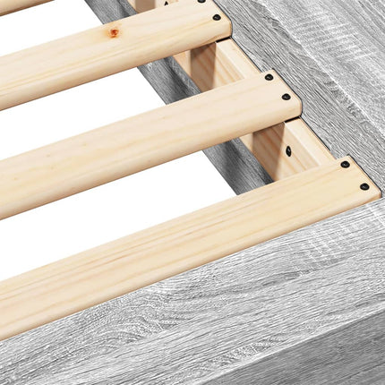 Giroletto Grigio Sonoma 140x190 cm in Legno Multistrato
