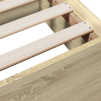 Giroletto Cassetti Rovere Sonoma 135x190 cm Legno Multistrato