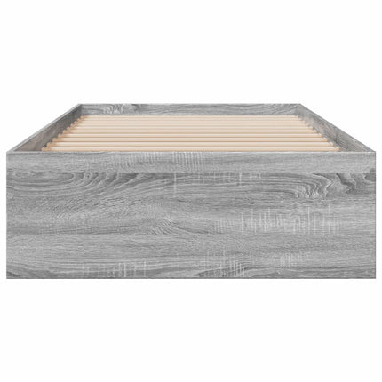 Giroletto Cassetti Grigio Sonoma 90x190 cm Legno Multistrato
