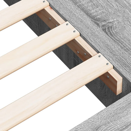 Giroletto Grigio Sonoma 180x200 cm in Legno Multistrato