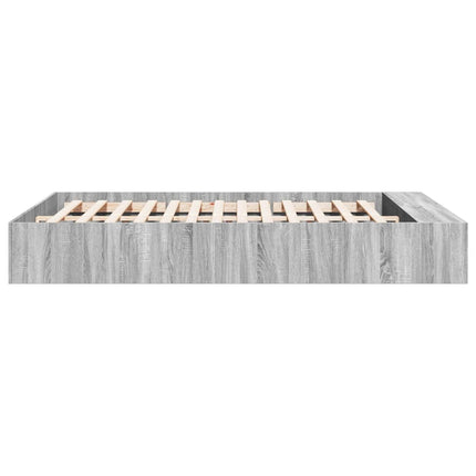 Giroletto Grigio Sonoma 160x200 cm in Legno Multistrato