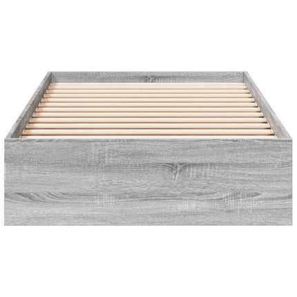 Giroletto Cassetti Grigio Sonoma 100x200 cm Legno Multistrato