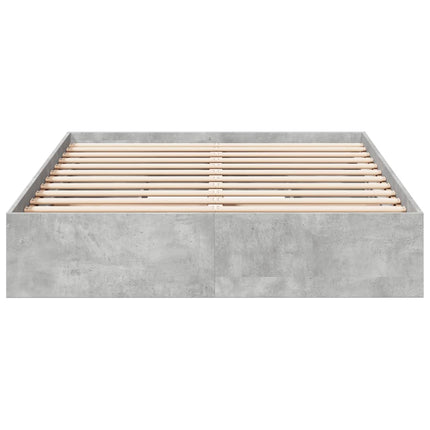 Giroletto Cassetti Grigio Cemento 120x190 cm Legno Multistrato