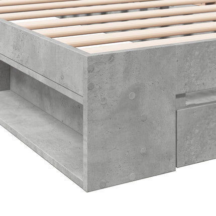 Giroletto Cassetto Grigio Cemento 75x190 cm Legno Multistrato